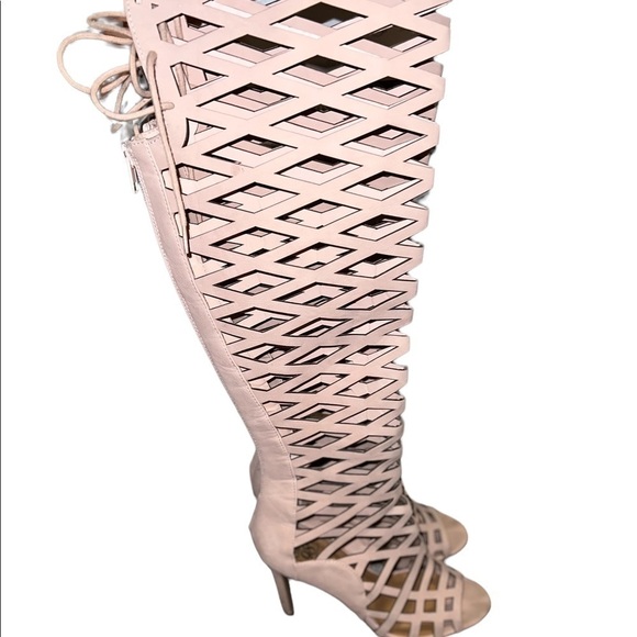 Speed Limit 98 Knee High Heels - Picture 2 of 3